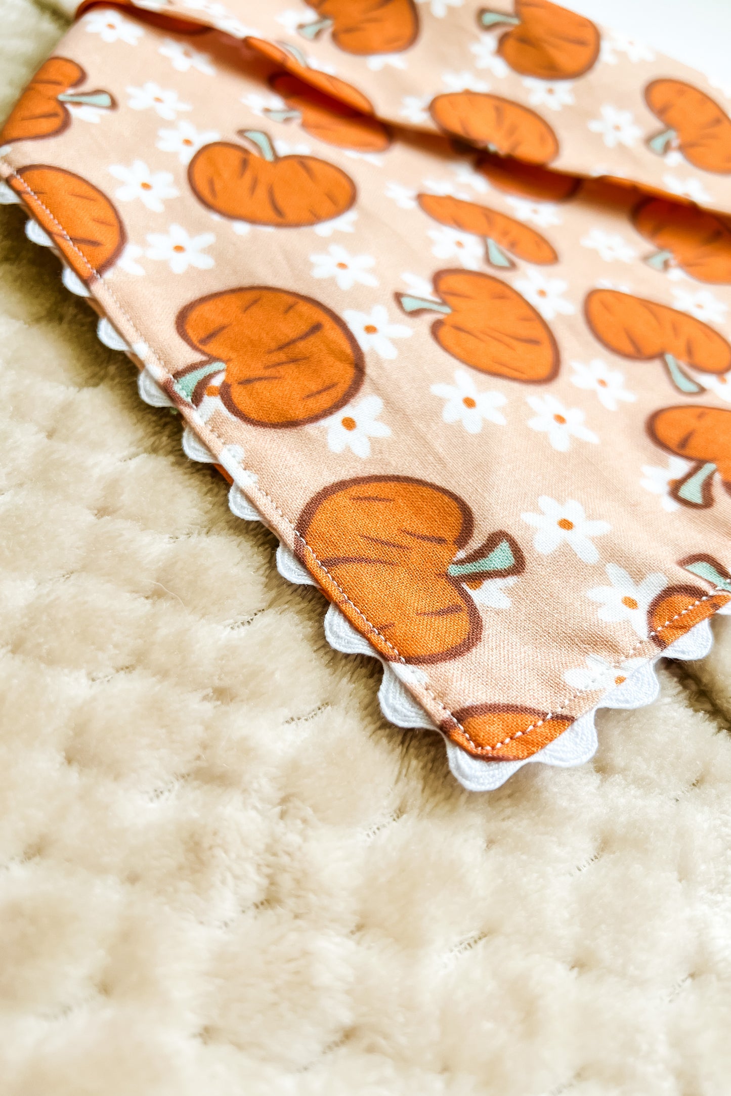 Pumpkins And Daisies Bandana