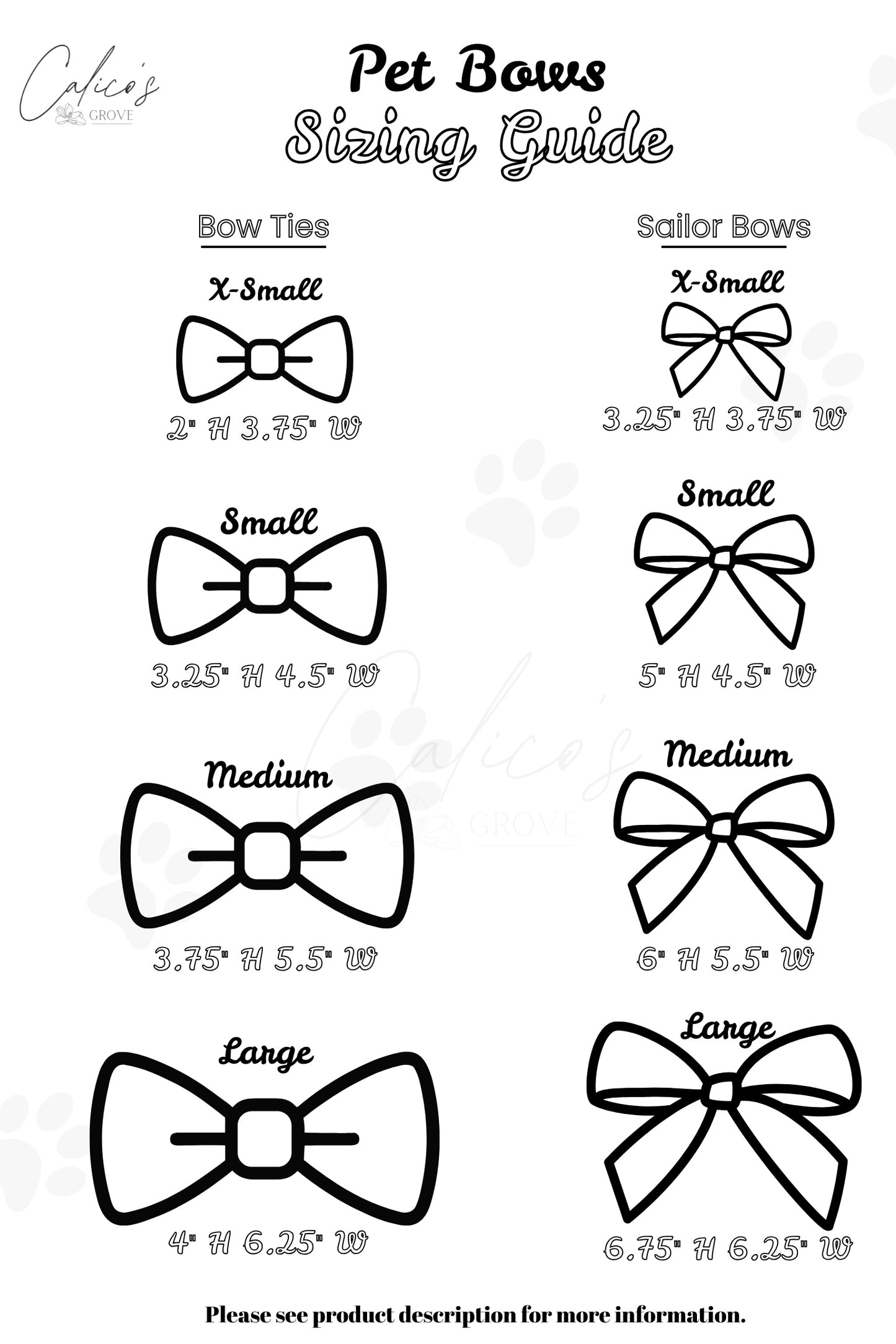 Lemon Pet Bow