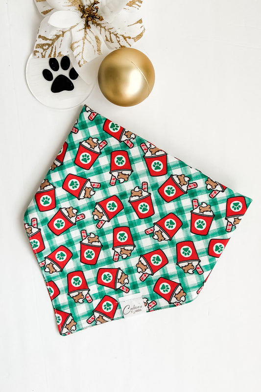 Festive Pup Cups Bandana