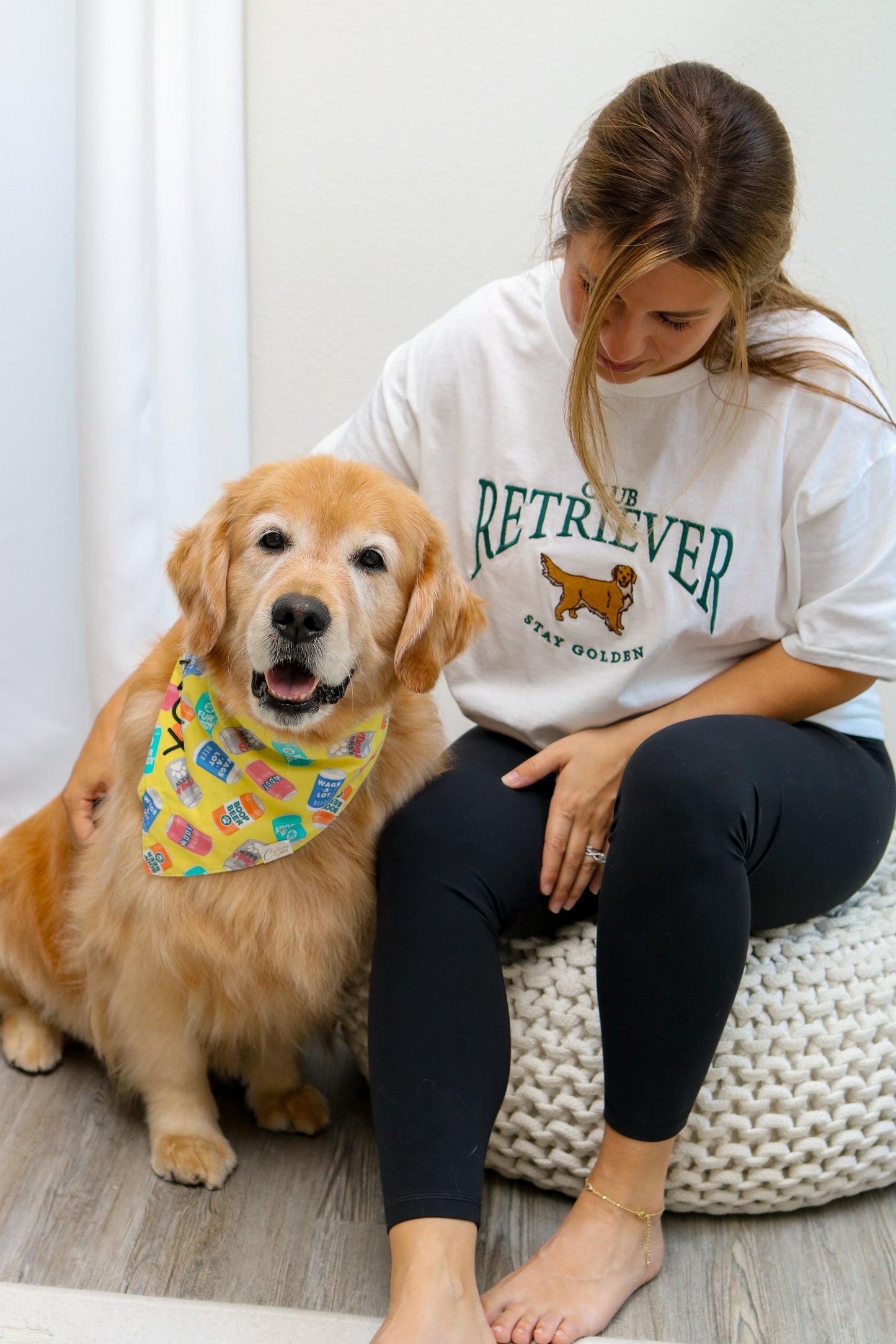 Club Retriever Oversized Embroidered Tee