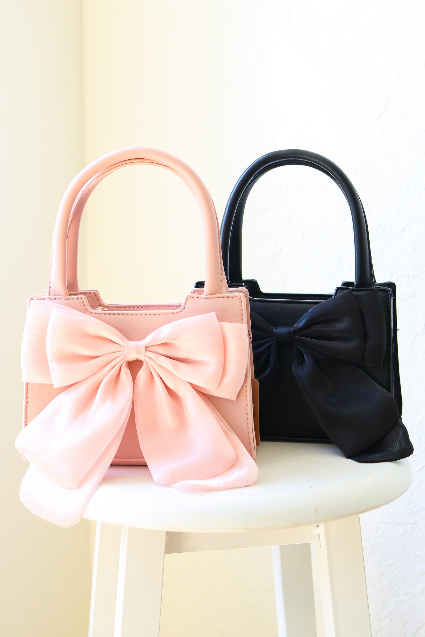 Bow Ribbon Purse (pink)