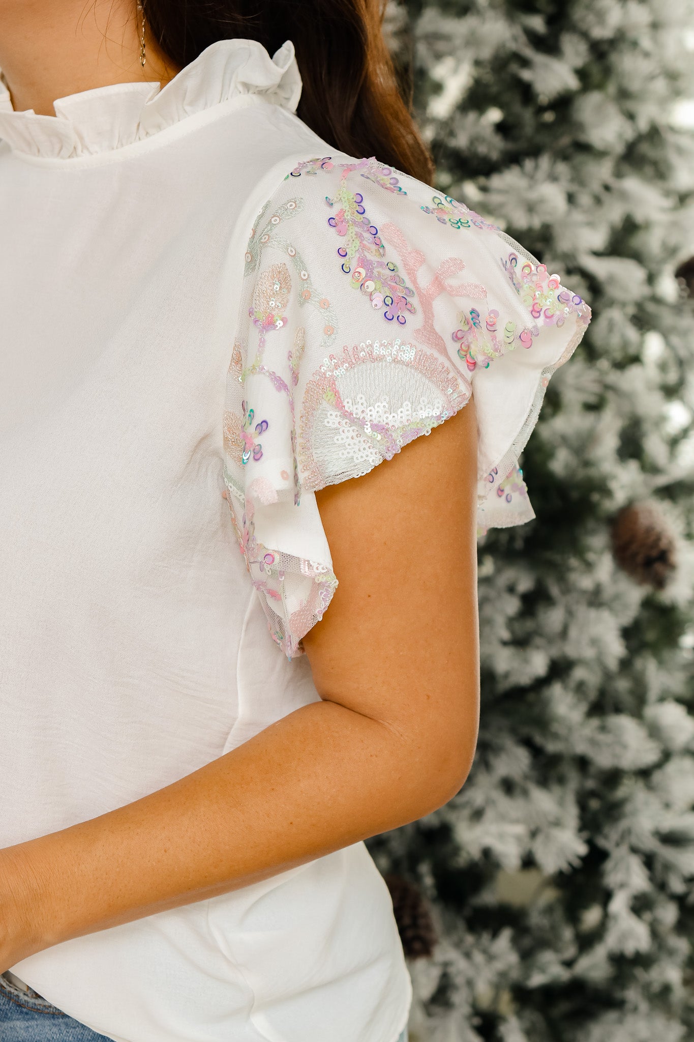 Enchanted Evenings Sequin Top