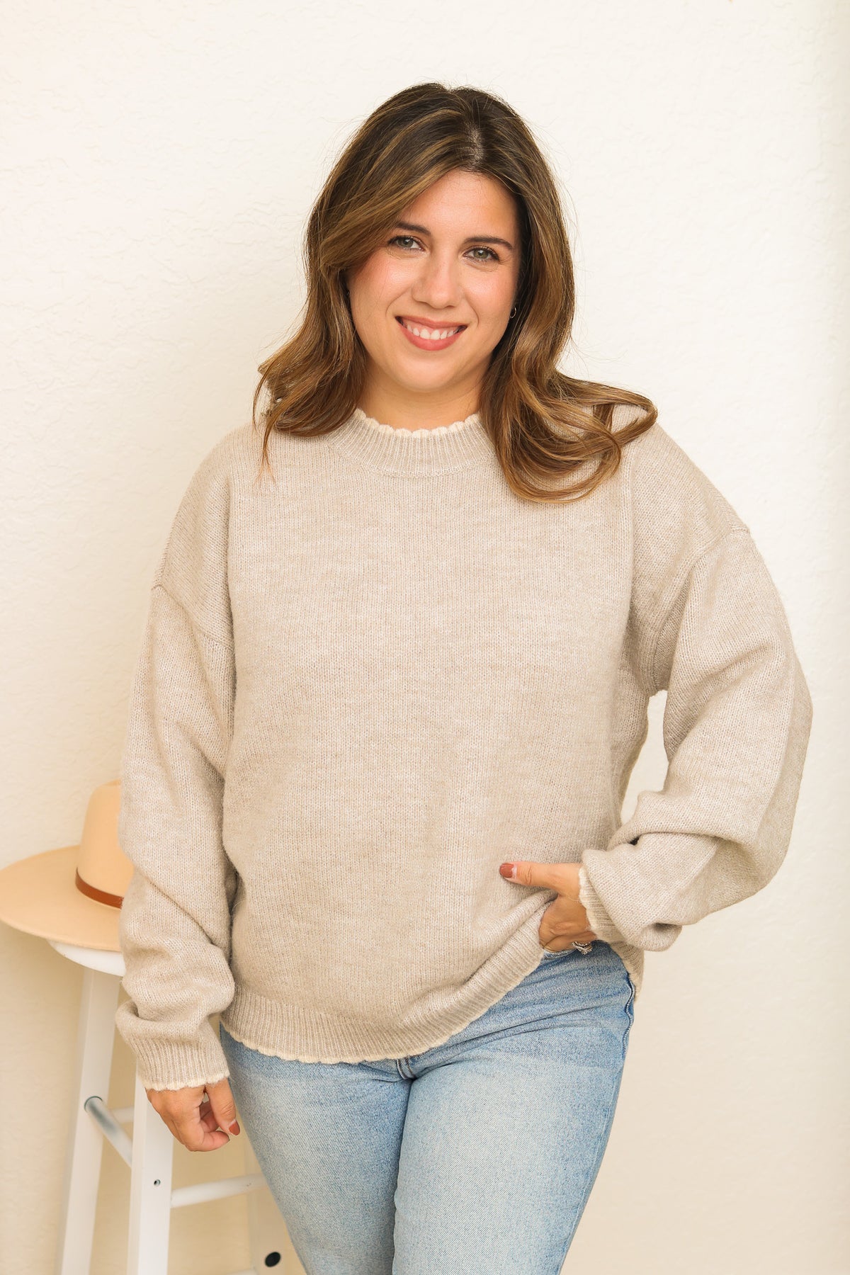 By The Fire Sweater