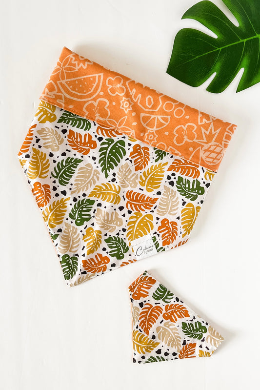 Tropical Vibes Reversible Bandana