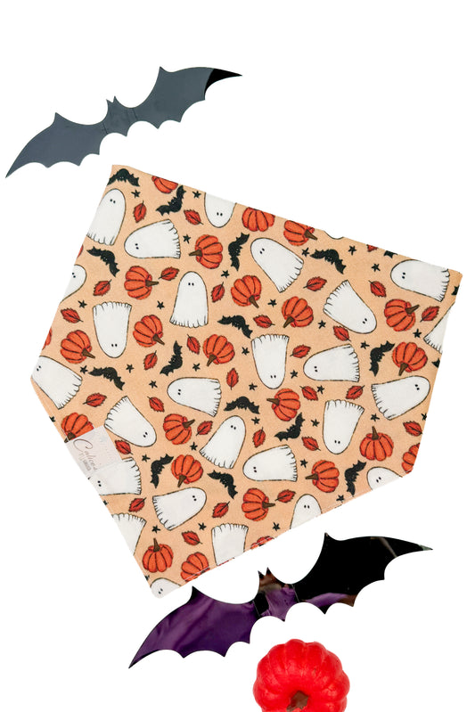 Pumpkin Ghosts Bandana