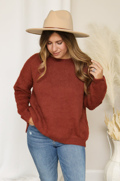 Cozy Autumn Tie Back Sweater
