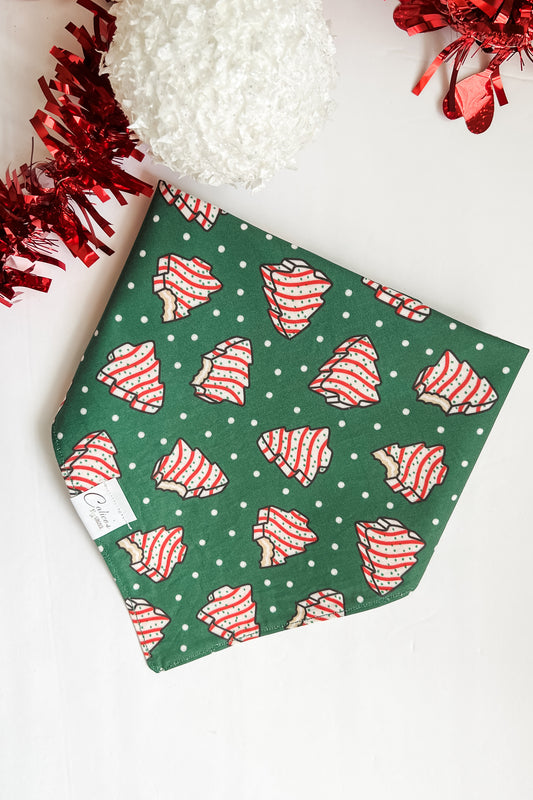 Christmas Tree Cakes Bandana