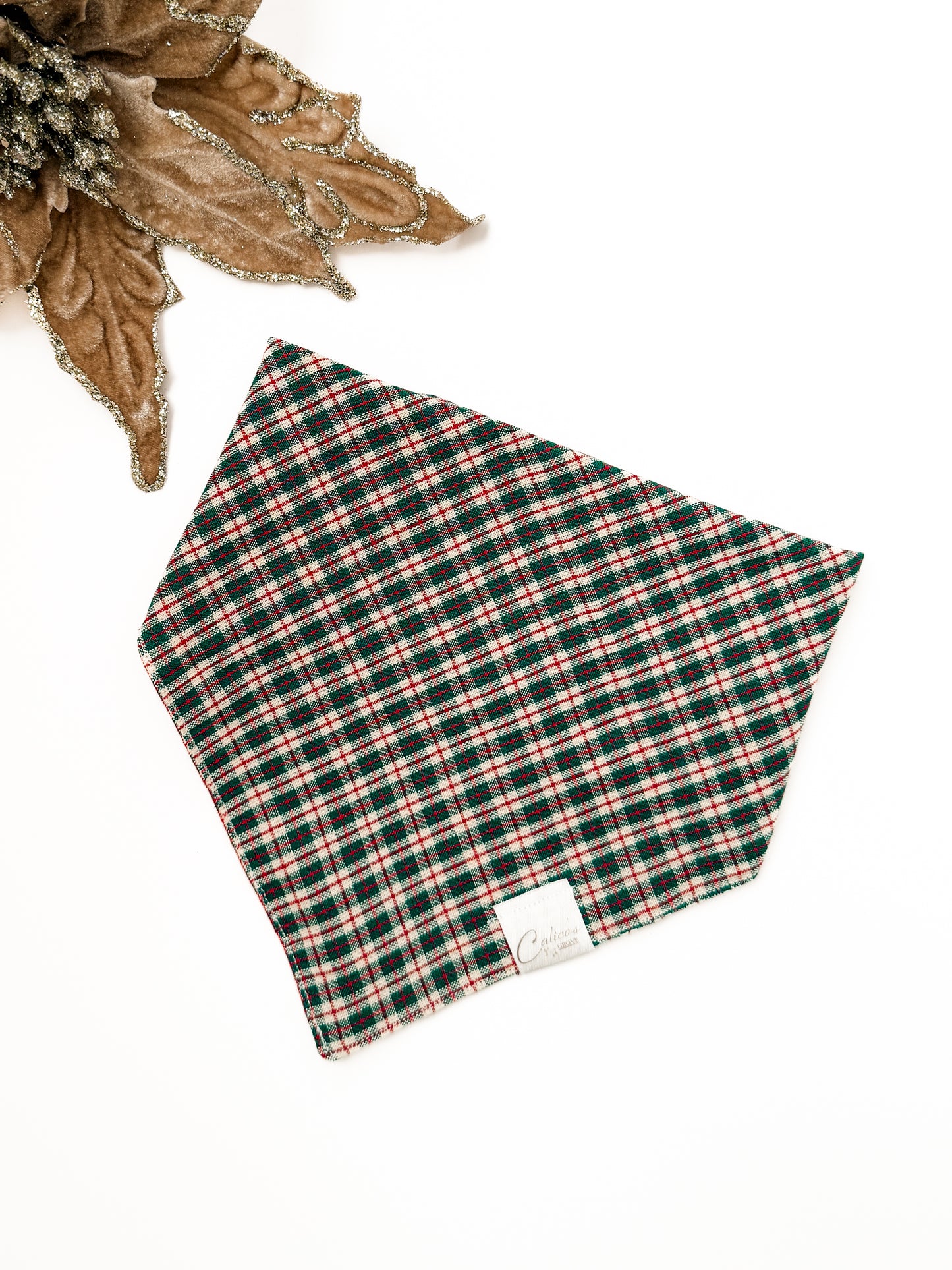 Holiday Plaid Bandana
