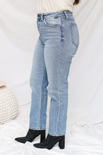 Charlotte Medium Wash High Waisted Jeans