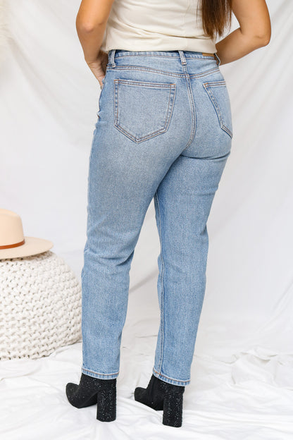Charlotte Medium Wash High Waisted Jeans