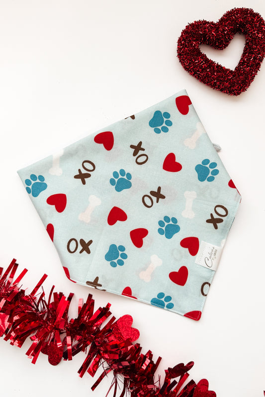 Paws And Hearts Bandana