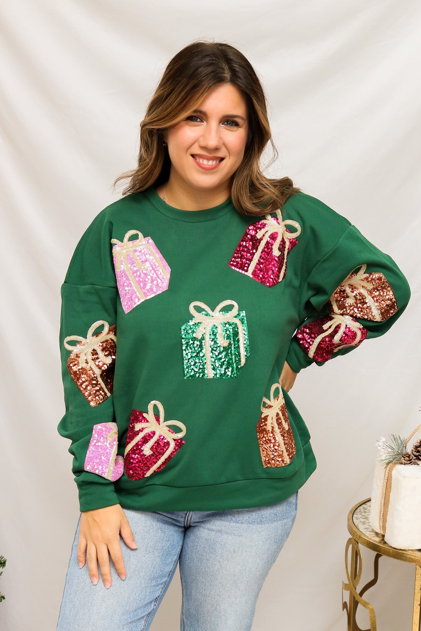 Sequin Presents Holiday Pullover