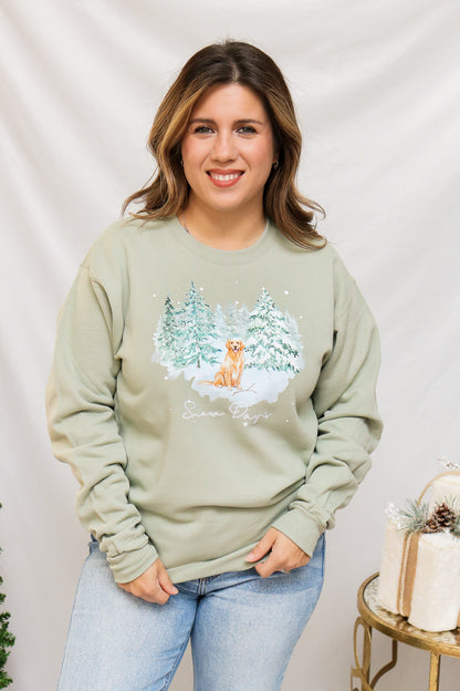 Snow Days Graphic Sweatshirt