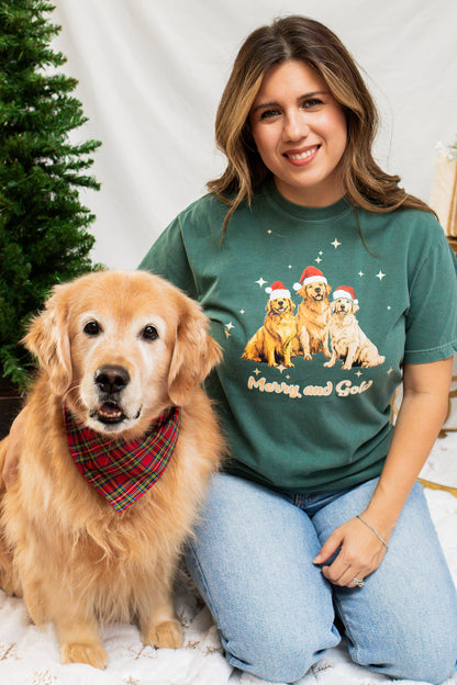 Merry And Gold Graphic Tee