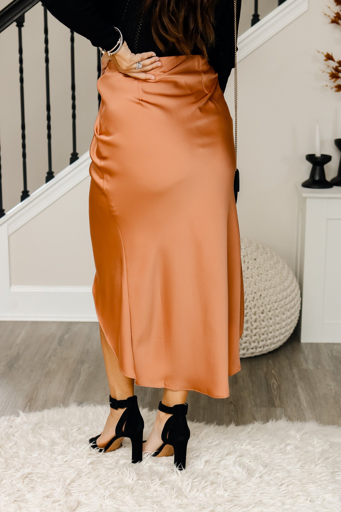 Autumn Nights Tulip Midi Skirt