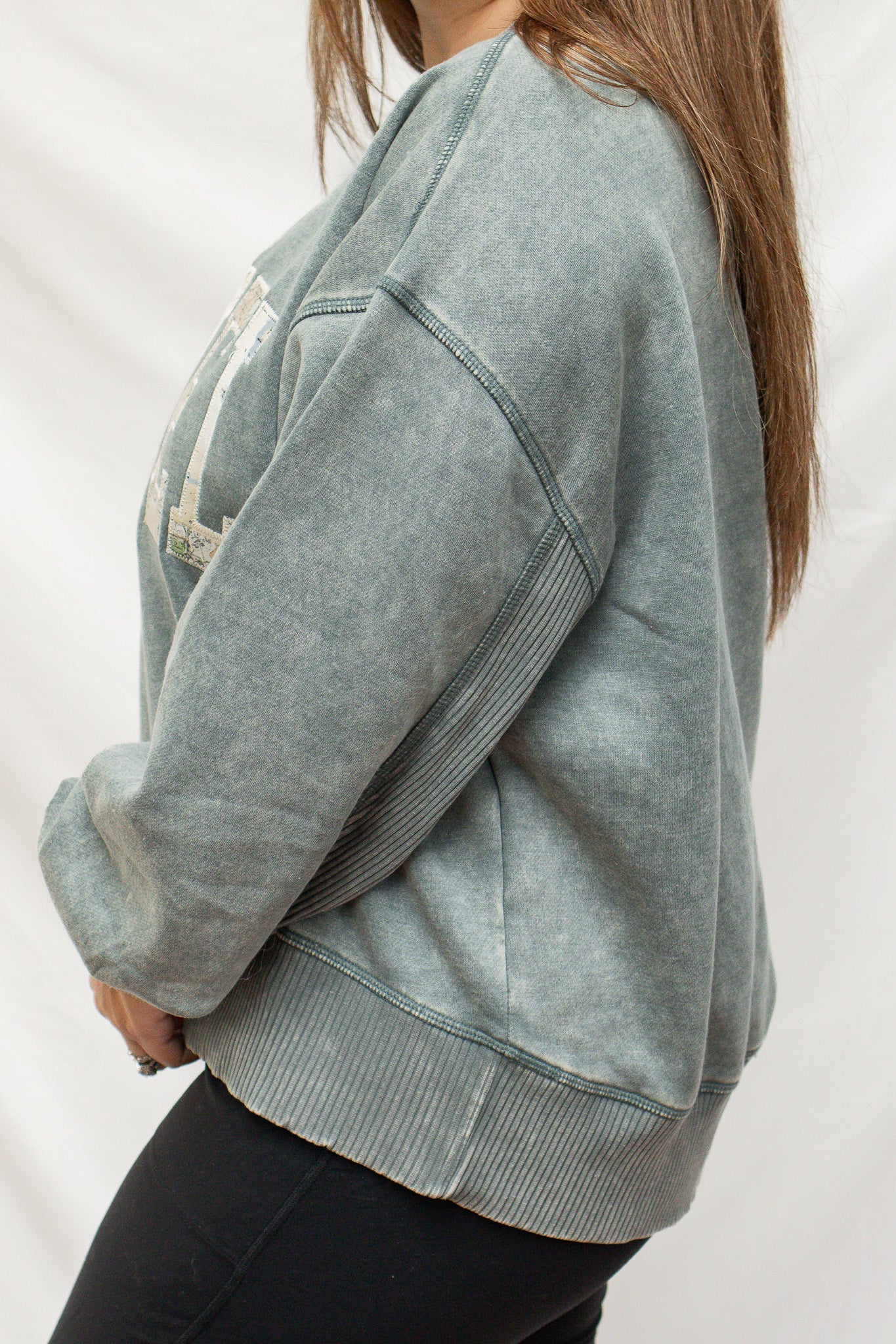 Travel Embroidered Pullover - Calico's Grove Boutique