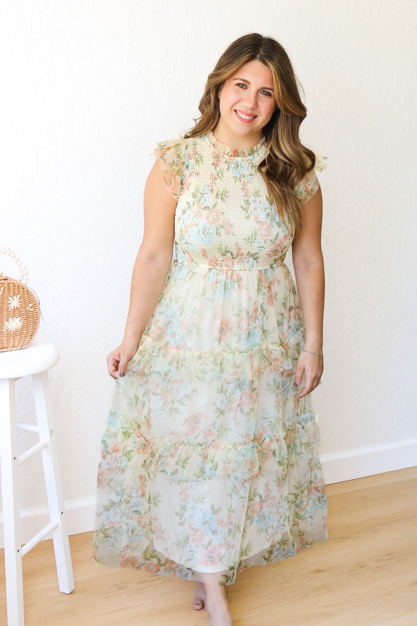 Blooming Gardens Midi Dress