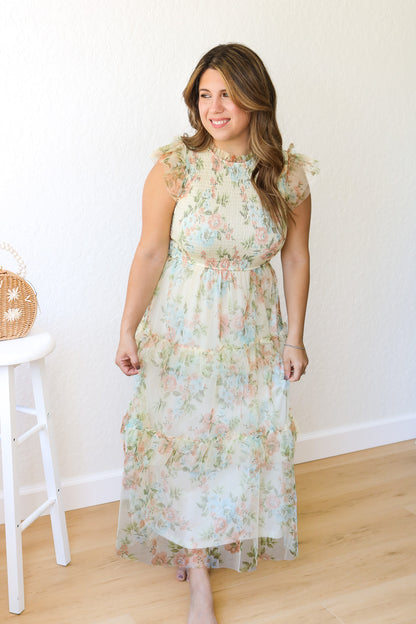 Blooming Gardens Midi Dress