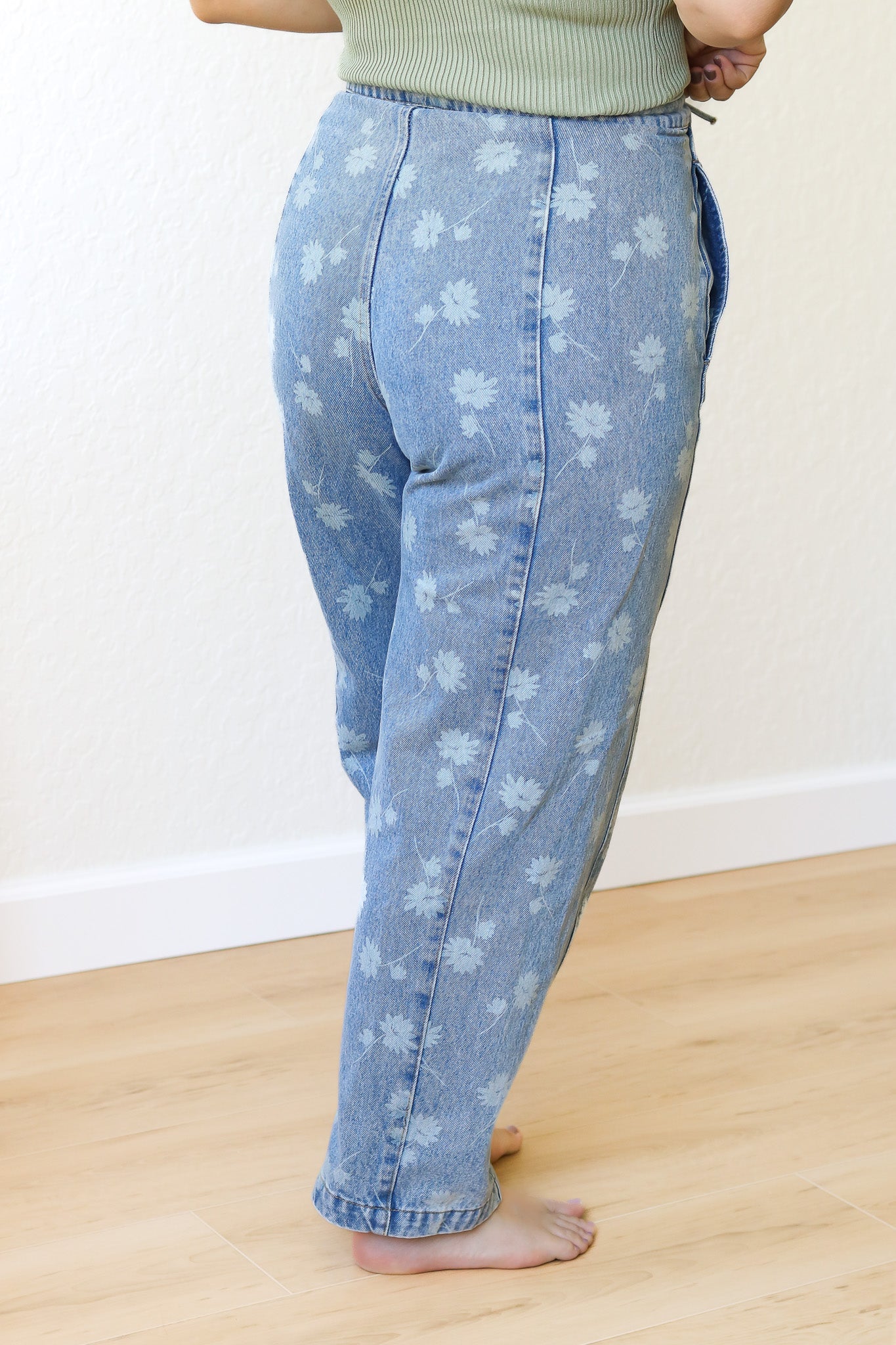 Dandelion Tie Waist Jeans