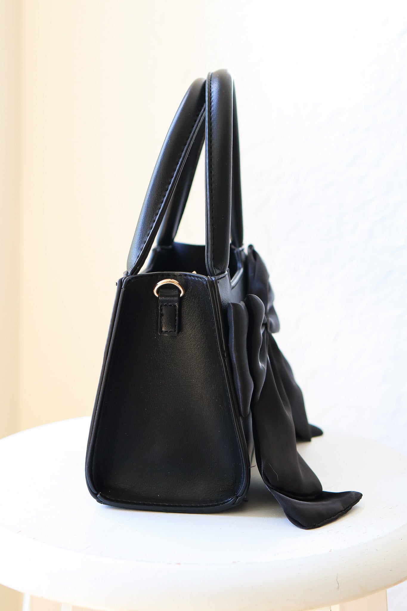 Bow Ribbon Purse (black)