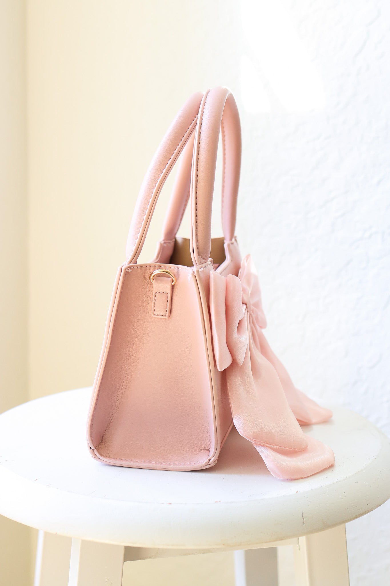 Bow Ribbon Purse (pink)
