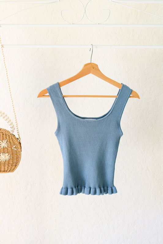 Seaside Knit Tank Top