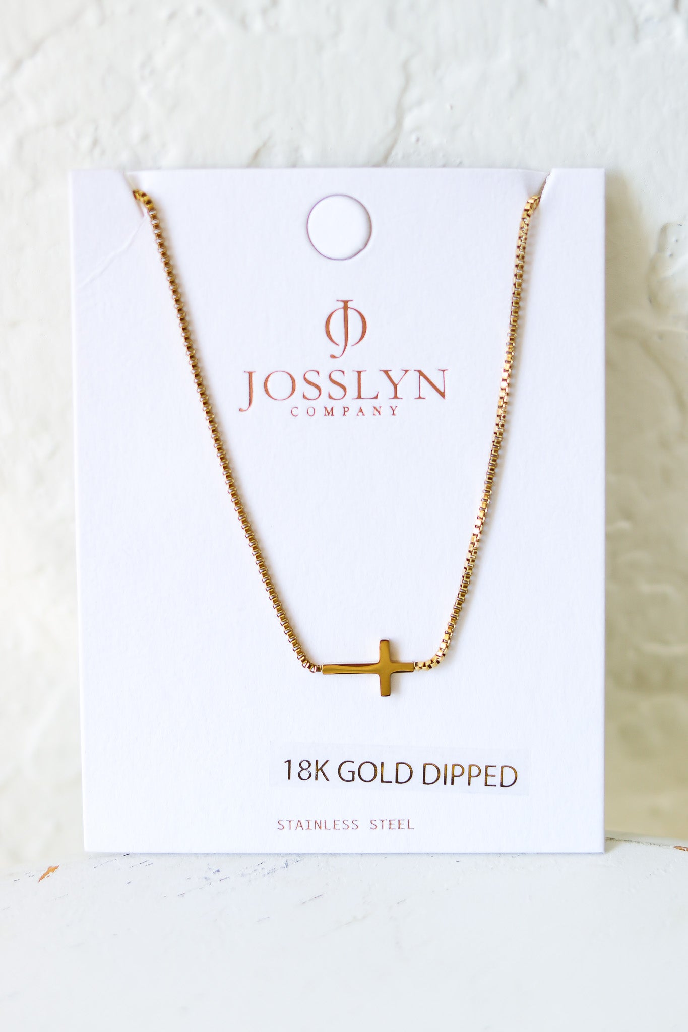 Gold Cross Necklace