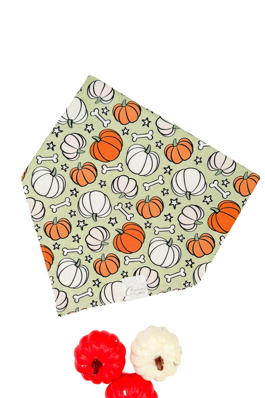 Bones And Pumpkins Bandana