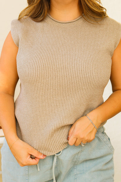 Walking Along Sweater Top