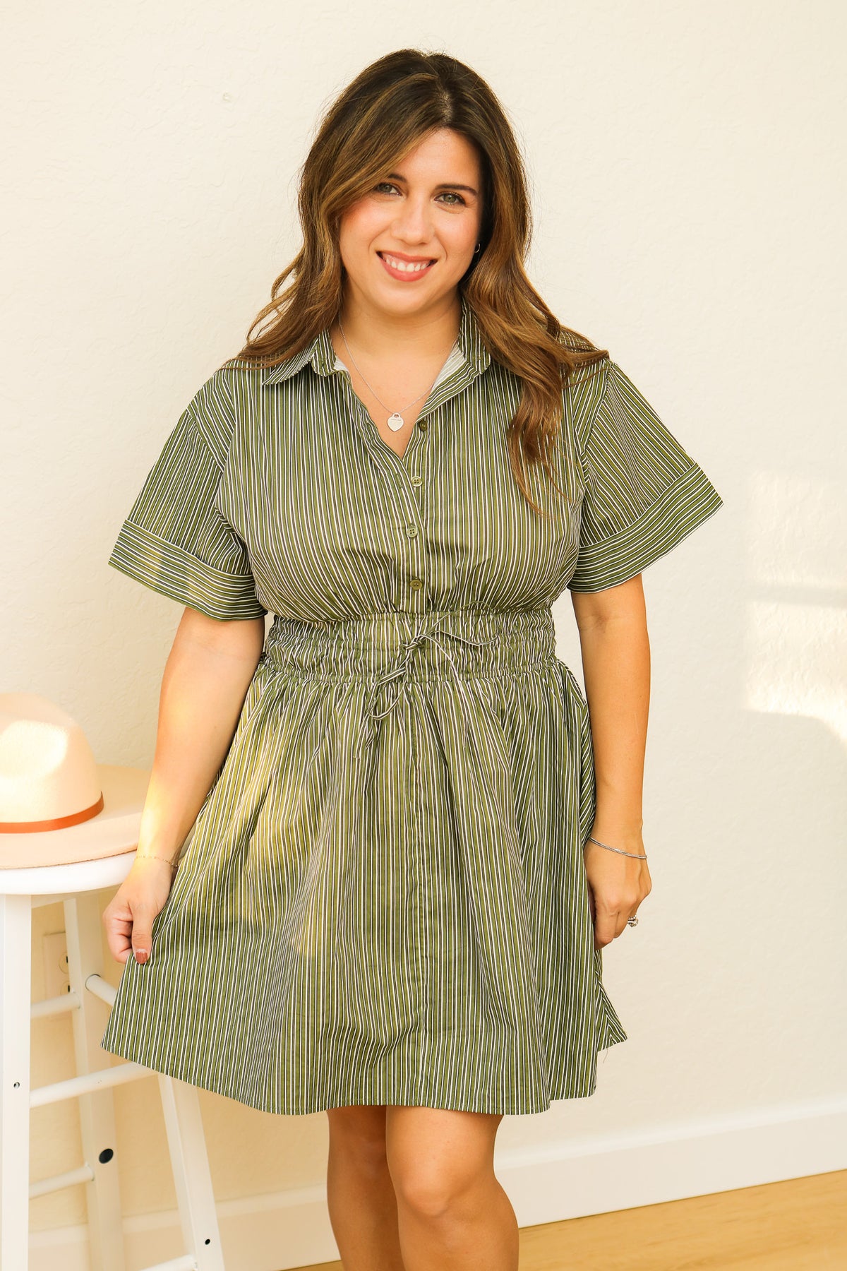 Headed Out Striped Dress