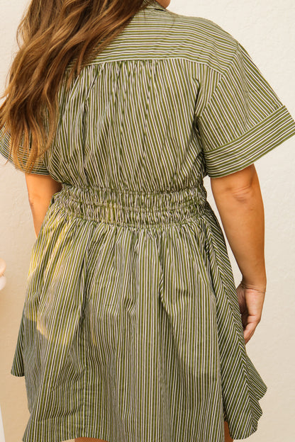 Headed Out Striped Dress