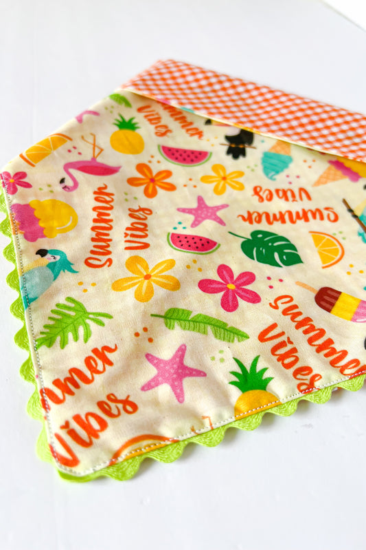 Summer Vibes Reversible Bandana