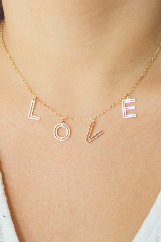 Love Necklace (gold)