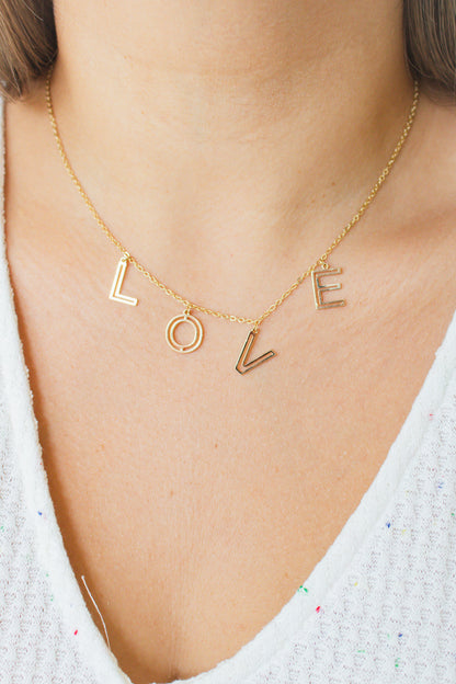 Love Necklace (gold)