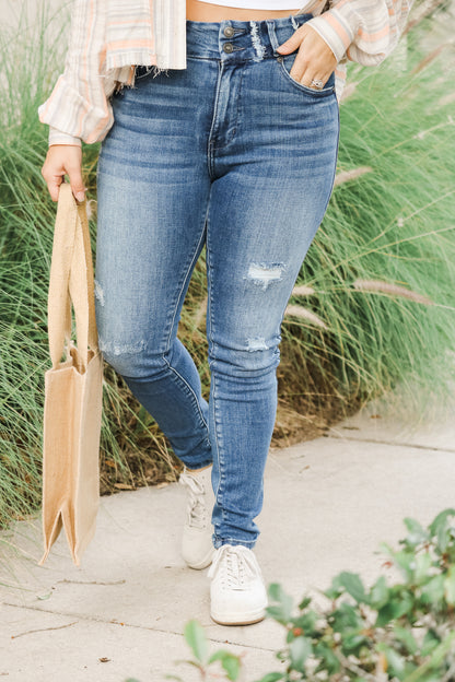 Alex Fringe High Rise KanCan Jeans