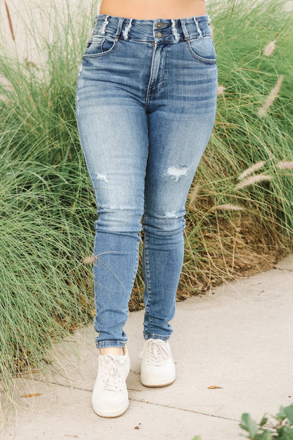 Alex Fringe High Rise KanCan Jeans