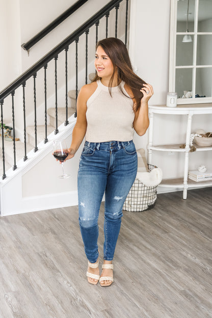 Alex Fringe High Rise KanCan Jeans