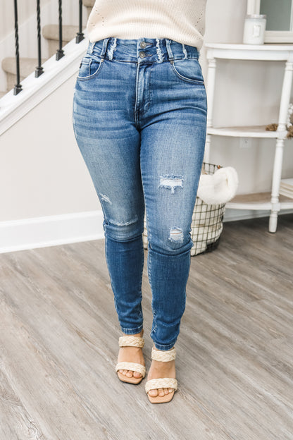 Alex Fringe High Rise KanCan Jeans