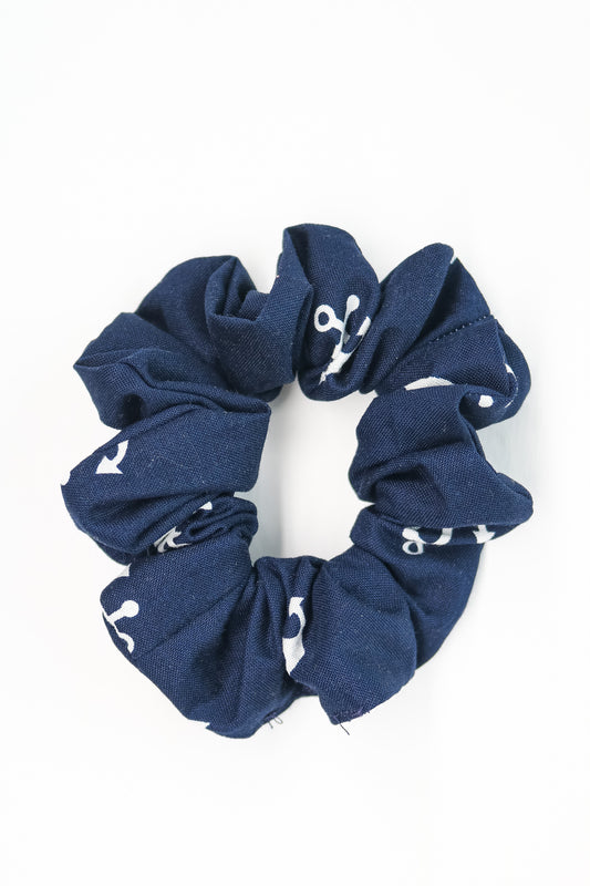 Anchors Away Scrunchie